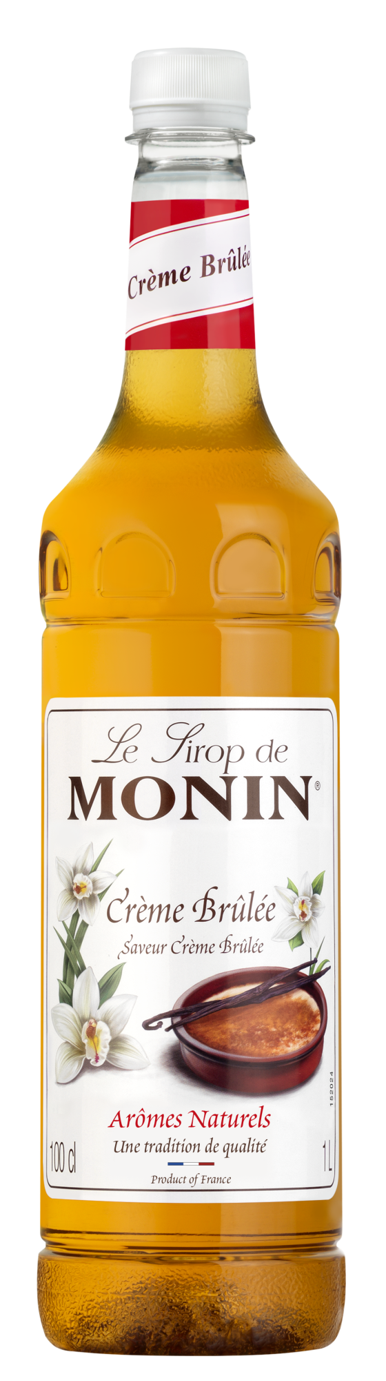 MONIN Premium Creme Brulee Syrup 1L