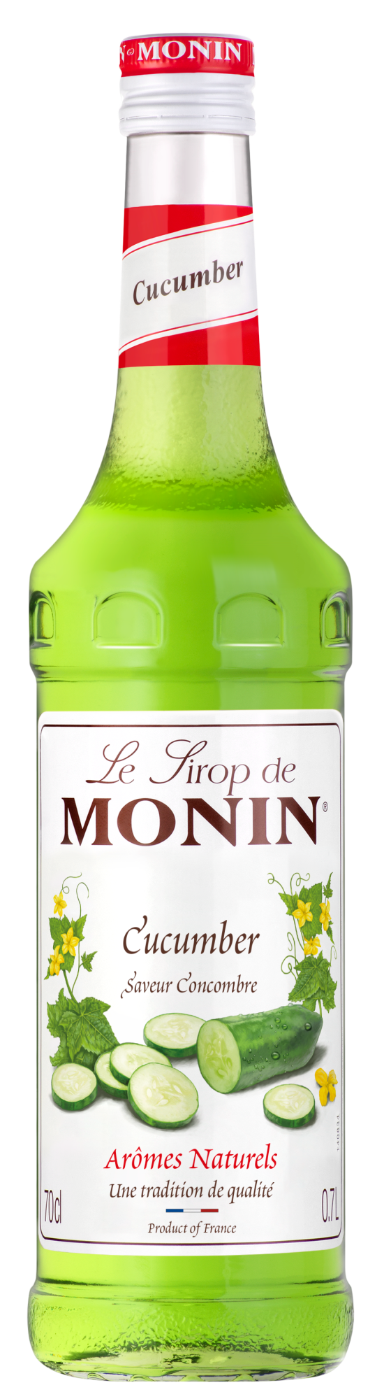 Buy MONIN Cucumber Syrup.  It is perfect for flavouring hot and cold teas, lemonades, sodas, cocktails and mocktails.
