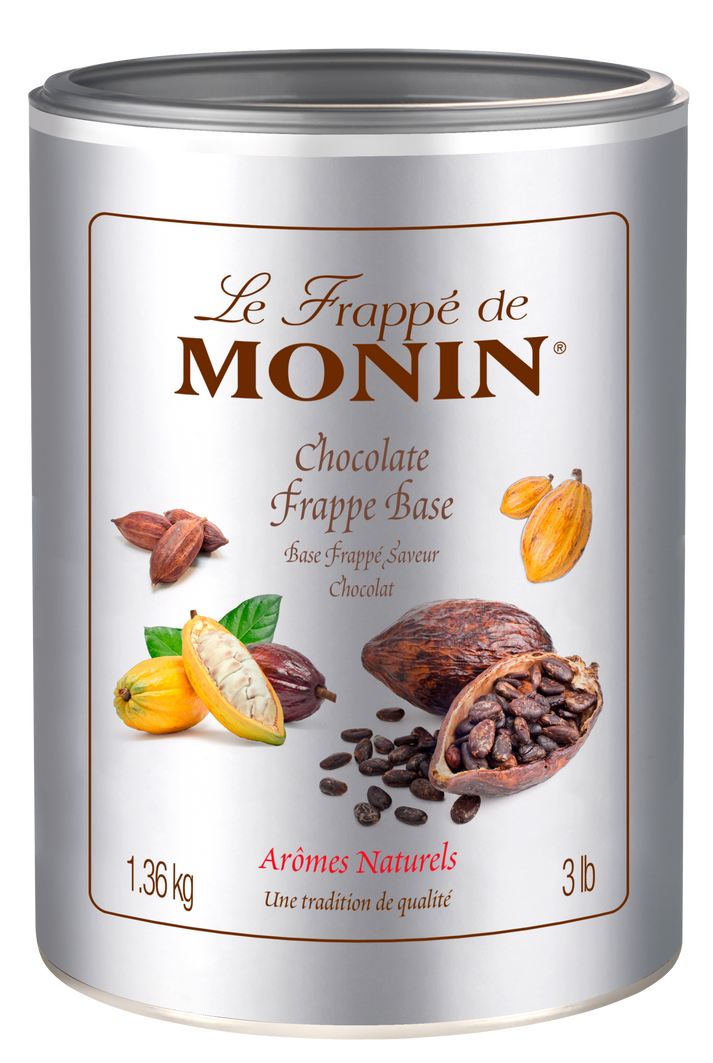 Buy MONIN Chocolate Frappe Mix. It is specially designed to complement the entire MONIN flavour range.