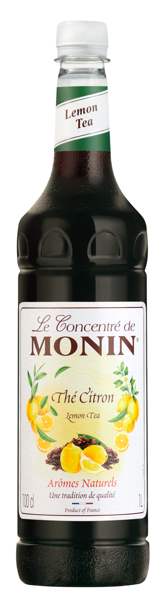 Buy MONIN Lemon Tea Concentrate.  It is perfect mixed with still water over ice.