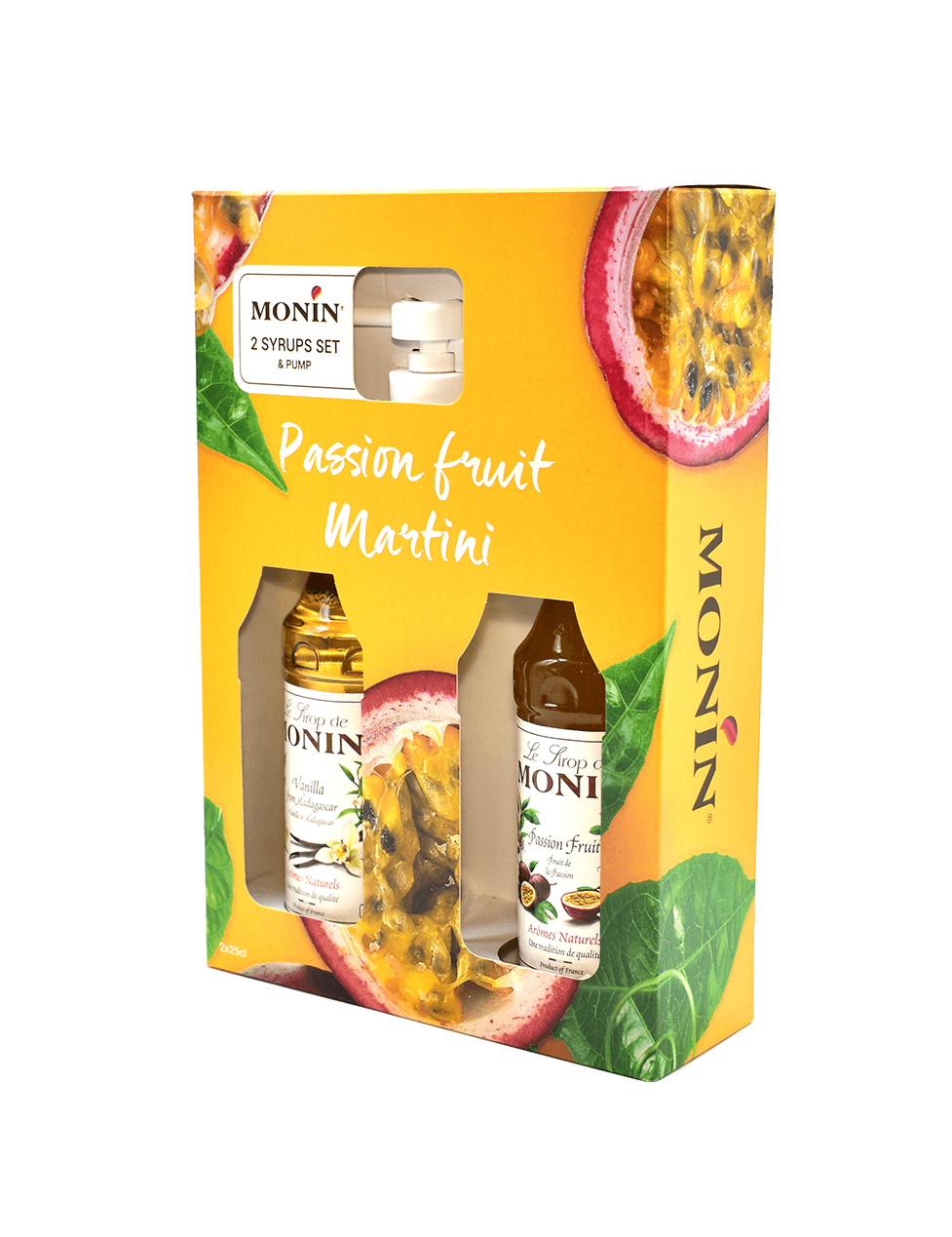 Buy MONIN Passion Fruit Martini. Combining the alluring flavours of Vanilla and Passion Fruit with Vodka and sparkling wine.