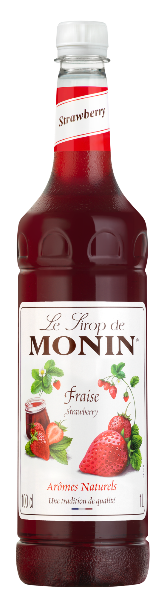 Buy MONIN Strawberry syrup. It was one of the first flavours developed in the MONIN range.