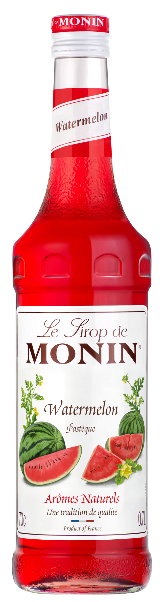 Buy MONIN Watermelon syrup. It brings the thirst quenching, juiciness we all know when biting into a watermelon