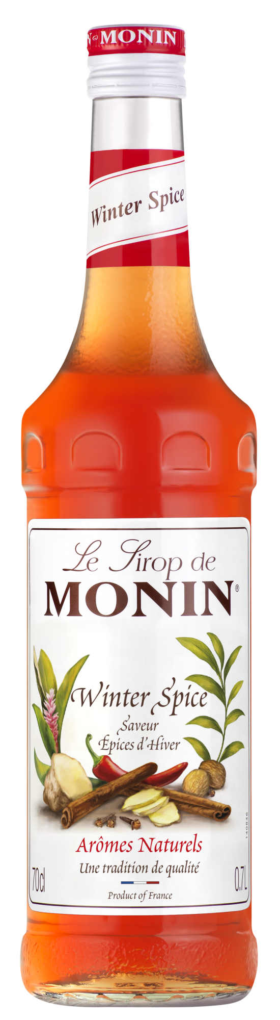 Buy MONIN Winter Spice syrup. It is a delicious blend of spices to add interest to all your winter drinks.