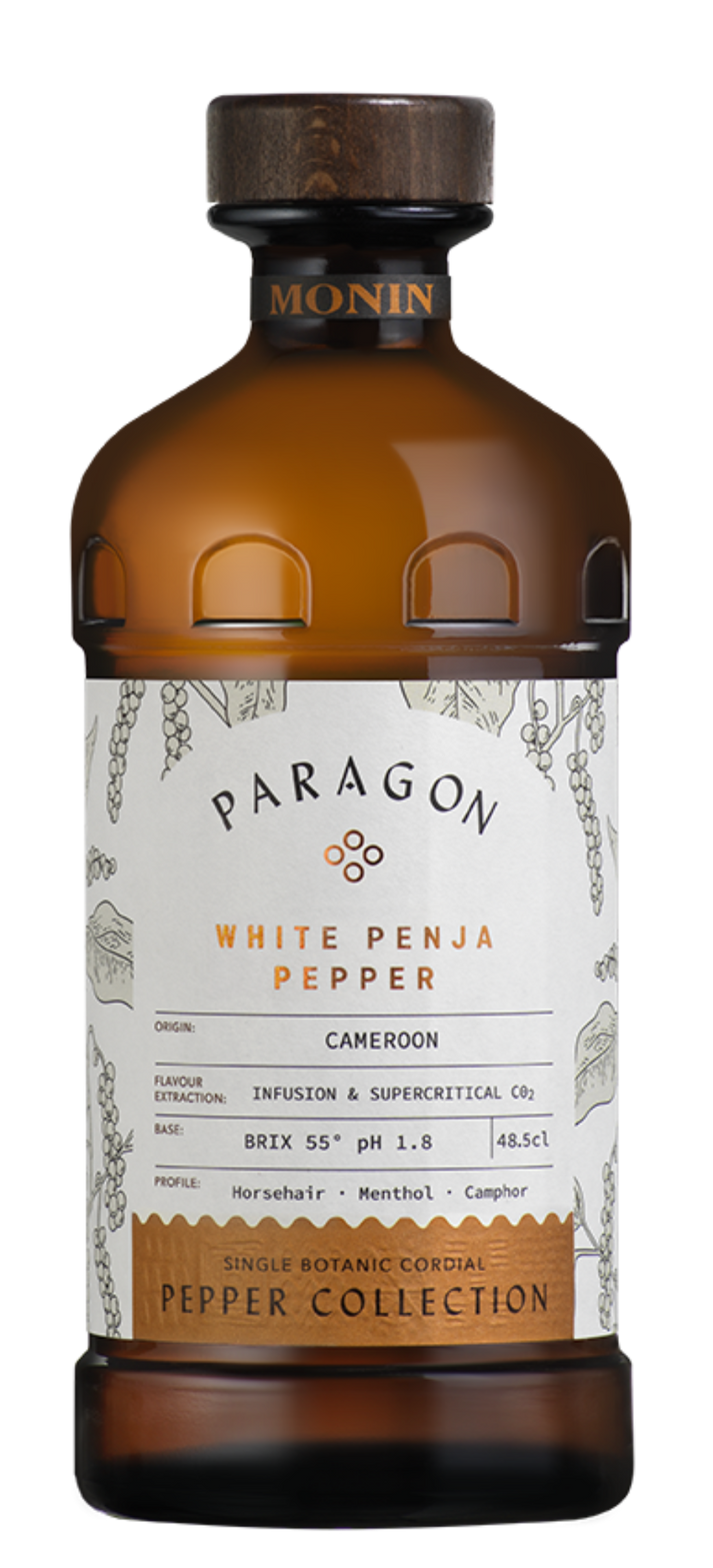 Buy Paragon White Penja Pepper cordial. It is harvested when ripe in the province of Moungo then dried in the sun. 